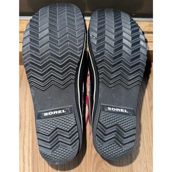 Sorel Tivoli Insulated Winter Boots Pink Sparkle Youth Size 6 Girls Waterproof - Picture 3 of 10